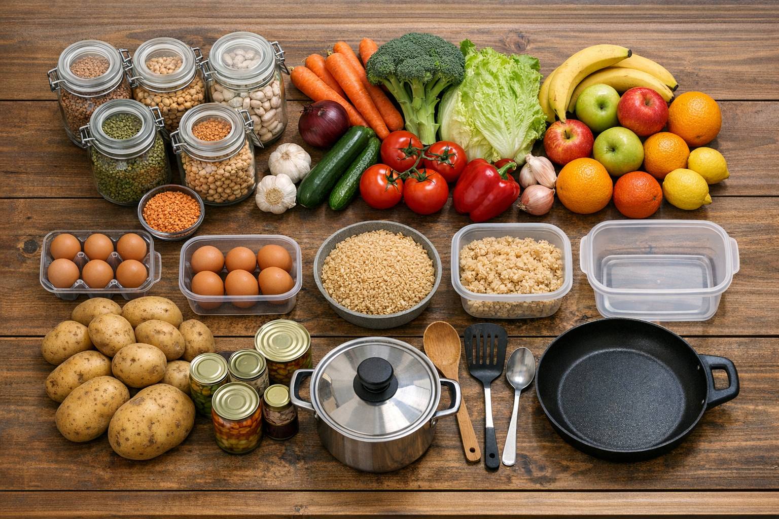 Selección de alimentos baratos y saludables que te recomendamos comprar